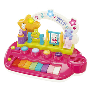 Piano Infantil De Madera Bubblat Kids, Teclas De Colores Y Partituras, Estilo Montessori, Juguete Educativo Desde 18 Meses, Regalo Para Niños