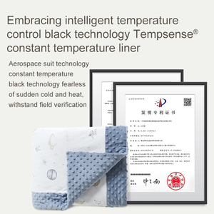 Trung Quốc bán buôn cá nhân mềm mại thoải mái bé an ninh Chăn cho trẻ sơ sinh - Product Image 4