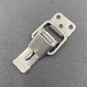 Chiusura a Scatto in Acciaio Inox Zincato, Chiusura a Molla per Lucchetto, Confezione in Cartone, Scatola di Sicurezza - Product Image 3