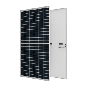 Panneaux solaires monocristallins PERC à demi-cellules bifaciaux à double vitrage <span class=keywords><strong>1000W</strong></span> transparents à tuiles, entrepôts US et UE - Product Image 6