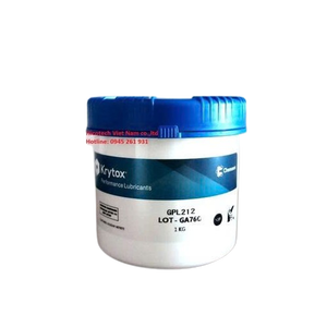 Krytox GPL 212 PFPE graisse lubrifiant industriel 1Kg boîte USA PTFE épaississant PFPE huile de base de haute qualité - Product Image 1