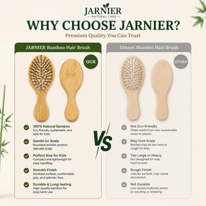 Natural Pocket Mini Bamboo Bristles Massage Cushion Detangling <strong>Brush</strong> Small <strong>Travel</strong> Hairbrush Bamboo Baby <strong>Hair</strong> <strong>Brush</strong> for Children - Product Image 5