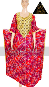 Maxi Abaya Árabe Islámica de Oriente Medio, Vestido Largo Tradicional Musulmán, Kaftán Modesto para Mujer, Superventas - Product Image 2