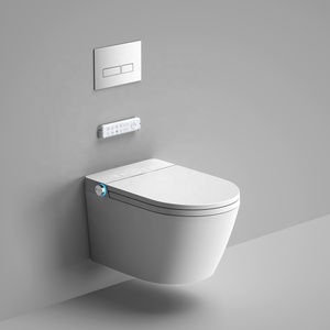 Treo tường thông minh màu đen thông minh nhà vệ sinh tự động tuôn ra với phòng tắm hiện đại nước Closet tính năng - Product Image 2