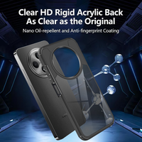 Coque de téléphone pare-chocs en caoutchouc hybride pour OPPO Reno 12F 12 Realme 13 Pro Plus C63 GT 6T A3 C61 Nrzo N63 TPU Edge Transparent PC Shield