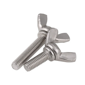 Stainless Steel M12 <strong>M16</strong> M20 M24 Dog <strong>Bolt</strong> with Wing Nut - Product Image 2