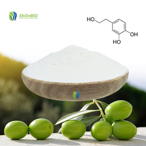 Высококачественный натуральный гидрокситирозол <span class=keywords><strong>5</strong></span>% 60% CAS 10597-60-1 Олеуропеин Экстракт листьев оливы - Product Image 2