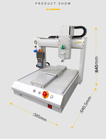 Seringue de 50 ml, colle UV, distributeur robotisé, robot de bureau CNC, distributeur automatique de colle robotisé à 3 axes