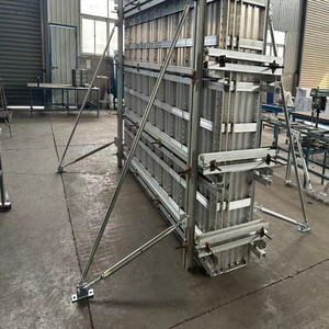 Panneau de coffrage en alliage d'aluminium léger et moderne WKS avec une valeur de récupération élevée pour la construction de murs, colonnes et dalles en béton - Product Image 5