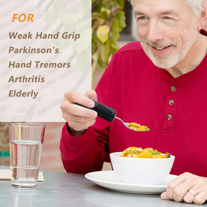 Phổ thiết kế bộ đồ ăn non-Slip xử lý trọng Đồ dùng cho tay tremors - Product Image 5