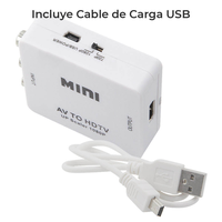 Convertidor OEM de AV a HDMI, Escalador Analógico a HDMI, Compatible con 3D, 16:9, Directo de Fábrica para Distribuidores/Revendedores