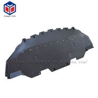 Couvercle de protection noire pour moteur Ford Mustang 2018 à 2019, accessoire de voiture, noir, protection brillante