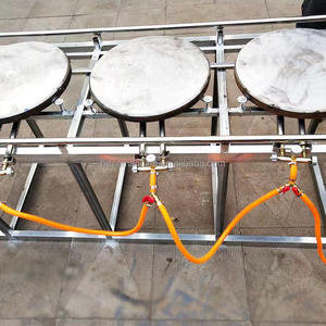 Machine de cuisson de crêpes de type push-<span class=keywords><strong>pull</strong></span> Offre Spéciale à 2 casseroles pâte à farine de <span class=keywords><strong>millet</strong></span> faisant la machine à crêpes - Product Image 6