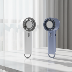 Factory Price English Summer <b>Fan</b> Color Box Hand <b>Fan</b> Logo Yes <b>Handheld</b> Portable <b>Fan</b> With Led Light - Product Image 1