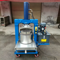 Industriële hydraulische persmachine voor fruit- en groentesap extractie en ontwatering