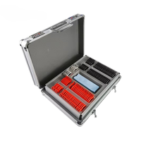 SL-104 Optical Equipment Set 104 Pcs Trial Lens Case with Color Plastic Ring Premium Optics Instruments