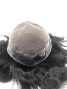 Mono de encaje <span class=keywords><strong>coreano</strong></span> para hombres, tupé, <span class=keywords><strong>cabello</strong></span> humano al por mayor, 4 ojos, au Q6 - Product Image 5