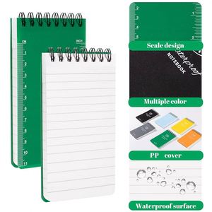 Custom A7 Spiral Bound Notebooks Business Office Advertising Gifts Mini Pocket Spiral Diary Planner Loose-<b>leaf</b> Journals Notebook - Product Image 4