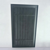 Amortiguador de calefacción de ventilación exterior cuadrado moderno, persiana impermeable de aluminio y plástico, resistente a la lluvia, montado en la pared para almacenes
