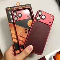 TYF DIY Umrüstungs-Set Upgrade 14 Pro Max 17 Pro Max Stil Premium Matt A++ Qualität Modifikations-Kit Rückglas Metallrahmen