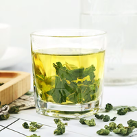 Thé de feuilles de mûrier séchées entières de qualité supérieure, fait main, riche en flavonoïdes pour soutenir l'équilibre glycémique
