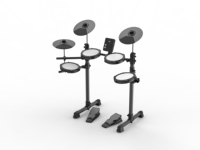 Professional Electronic Drum Set with Mesh Heads Ideal for Home & Studio