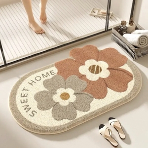 Alfombra <span class=keywords><strong>de</strong></span> Baño con Diseño <span class=keywords><strong>de</strong></span> Animalitos <span class=keywords><strong>de</strong></span> Dibujos Animados, Antideslizante, Suave, Absorbente, <span class=keywords><strong>de</strong></span> Secado Rápido, Lavable, para <span class=keywords><strong>el</strong></span> Hogar - Product Image 2