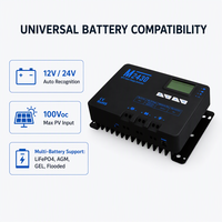 Contrôleur de charge solaire MPPT hors réseau MJOO avec communication Modbus RS485 et Bluetooth