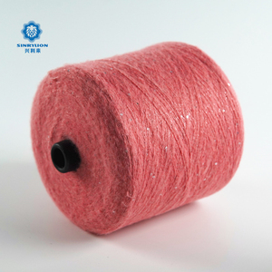 China High Quality Bead <strong>Yarn</strong> Shiny <strong>Sequin</strong> Fancy <strong>Yarn</strong> for Sweater - Product Image 2
