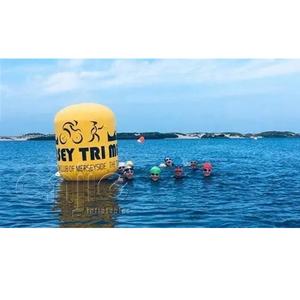 Taille personnalisée PVC l'eau flottant bouées de bain Big River marqueur d'air <span class=keywords><strong>bouée</strong></span> de cylindre <span class=keywords><strong>gonflable</strong></span> - Product Image 5