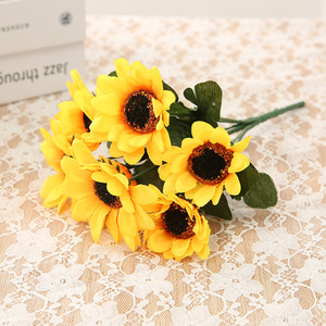 Nuovo disegno di cerimonia nuziale artificiale della decorazione di <span class=keywords><strong>girasole</strong></span> - Product Image 1