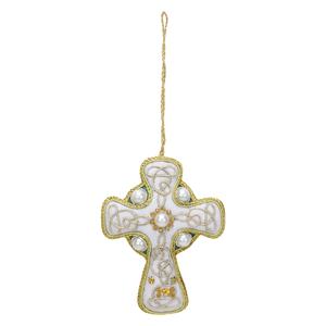 Décorations de Noël à la main Design Croix décoration de sapin de noël suspendus ornements - Product Image 2