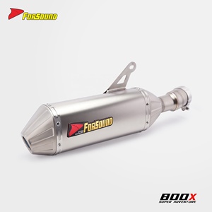 Système d'échappement slip-on KOVE 800X pour moto de course, prix de gros usine Forsound - Product Image 4