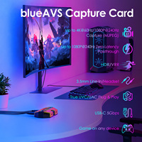 USB 3.0 4K/60Hz 1080P/240Hz Akışlı Yayın OBS Yakalama Oyun Canlı Kayıt Web Kamerası HDR HDMI Video Yakalama Kartı, HDMI - USB-C 3.2