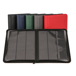 Album en cuir de reliure TCG Premium 9 pochettes 360 cartes avec jeu de Baseball à chargement latéral/animé/collectionneurs d'album de cartes Pokemo - Product Image 4