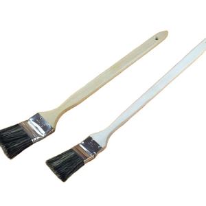 <span class=keywords><strong>Brosse</strong></span> à coude d'angle de <span class=keywords><strong>brosse</strong></span> de <span class=keywords><strong>radiateur</strong></span> avec pinceau à long manche en bois - Product Image 1