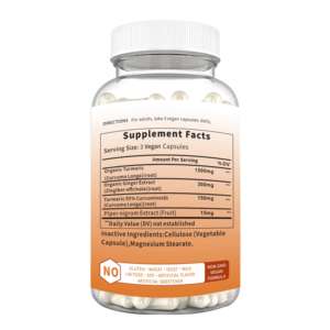 Ekstrak kunyit dan <span class=keywords><strong>Frankincense</strong></span> suplemen Herbal 1500mg dukungan sendi alami & kesehatan hati 90 kapsul Vegan Untuk dewasa - Product Image 2