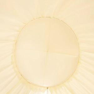 Voilage de lit pour enfants ivoire avec volants et attrape-rêves, idéal pour coin lecture ou tente de jeu, pour lit bébé ou lit double - Product Image 4