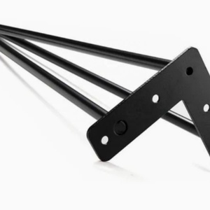 Hairpin Furniture Leg Steel <b>Table</b> Leg 10mm Diameter Industrial Style Heavy Duty Home Office Use - Product Image 2
