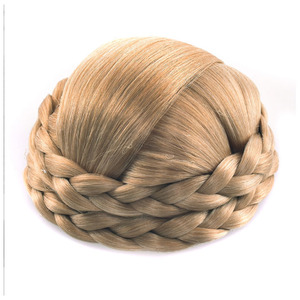 Molde para Moños de <span class=keywords><strong>Donut</strong></span>, Moños de <span class=keywords><strong>Pelo</strong></span> Sintético para Ballet Infantil y Moños de Calcetín, Peinado Fácil, Herramienta Profesional de Salón - Product Image 3