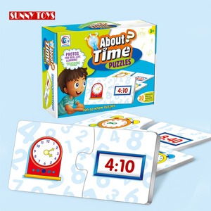 30 Pezzi Puzzle 3D Cartoon per Bambini, Esercizio di Matematica, Abbinamento, Puzzle in Cartone Riciclato per Bambini - Product Image 3