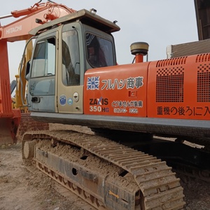 รถขุด ZX350H-3G แบบตีนตะขาบดีเซล35ตันของแท้ใช้แล้ว - Product Image 3