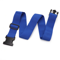 Sangle de bagage réglable imprimée en gros, personnalisable avec logo, en plastique, pour voyage