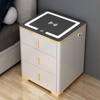 Nouvelle conception de coffre-fort intelligent avec recharge sans fil, coffre-fort caché à insérer