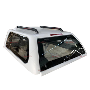 Primer Hardtop Canopy W/ Rack Bar para DMAX Foton Tunland JAC T6 Ranger Rich Hilux <span class=keywords><strong>Vigo</strong></span> Spoiler Wing <span class=keywords><strong>Ventanas</strong></span> correderas de aluminio - Product Image 4