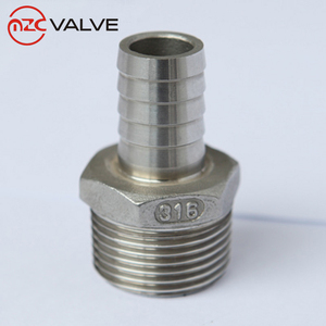 ข้อต่อท่อเกลียว NPT แบบหล่อขึ้นรูปจากเหล็กกล้าไร้สนิม SS304/316 หัวหกเหลี่ยม - Product Image 2