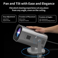 2024 nouveau 720P HD maison Mini Portable rétroprojecteur 4K Android Smart BT Wi-Fi téléphone portable sans fil UST projecteur