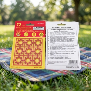 Popolare <span class=keywords><strong>Pistola</strong></span> Giocattolo in Plastica con 8 Proiettili a Disco, Cappucci a 121 Colpi, Petardi Giocattolo Novità - Product Image 3