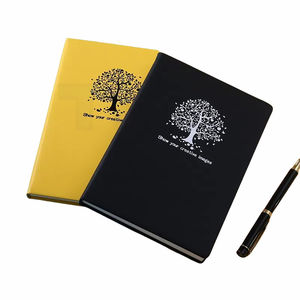 Carnets de notes et planificateurs réutilisables en cuir à grille de points, personnalisables, effaçables, style vintage, pour étudiants et école - Product Image 2