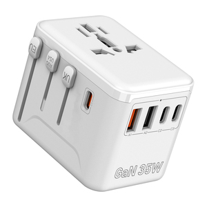 World <strong>Travel</strong> Adapter Power Plugs <strong>Multi</strong> Charging Cable With Usb And Type-c International <strong>Charger</strong> Adapter Traveller Phone <strong>Charger</strong> - Product Image 1